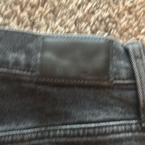 Madewell Dark wash Perfect vintage denim black jeans size 30 ladies straight - Picture 11 of 12